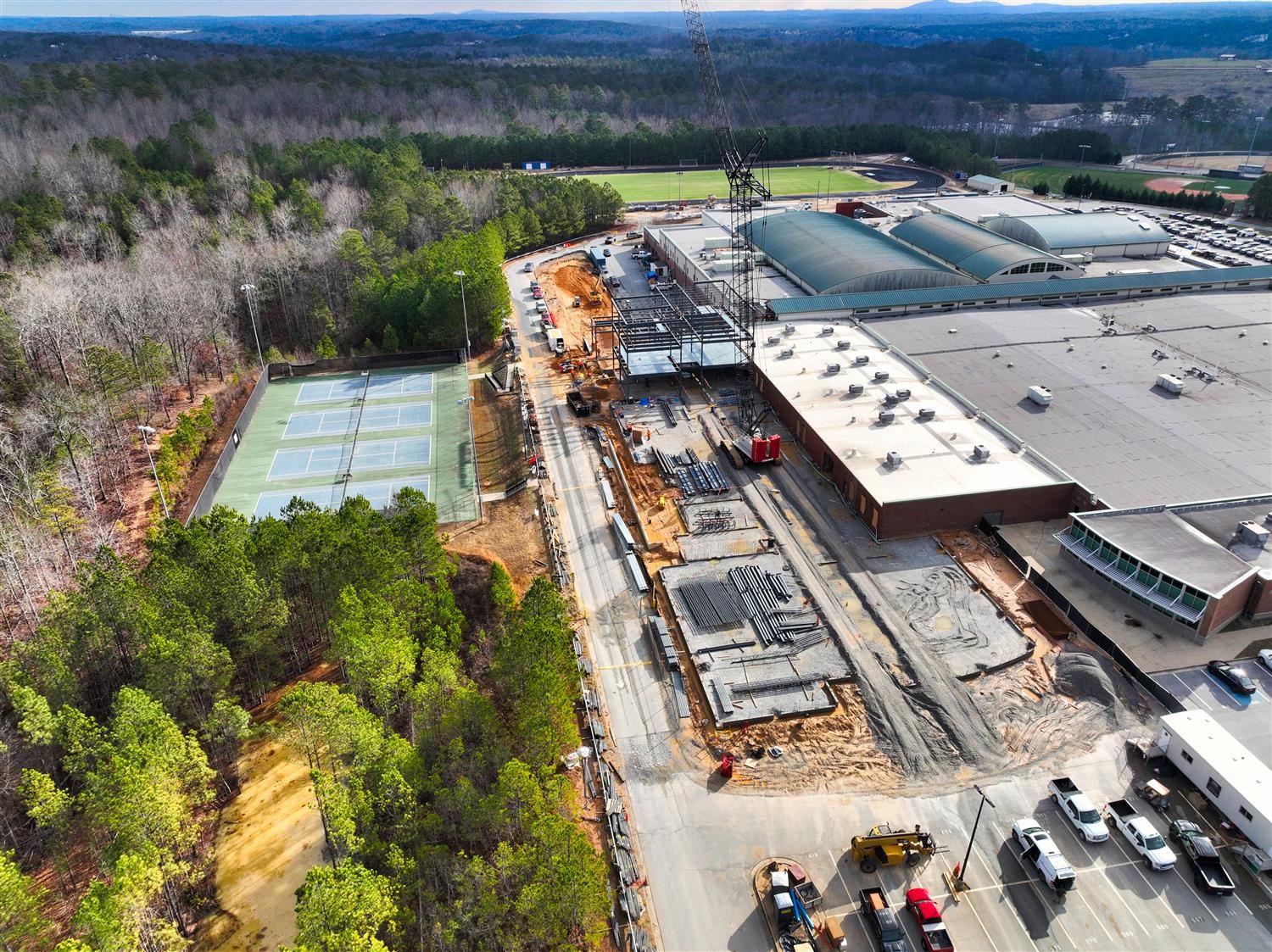 North Paulding High School construction